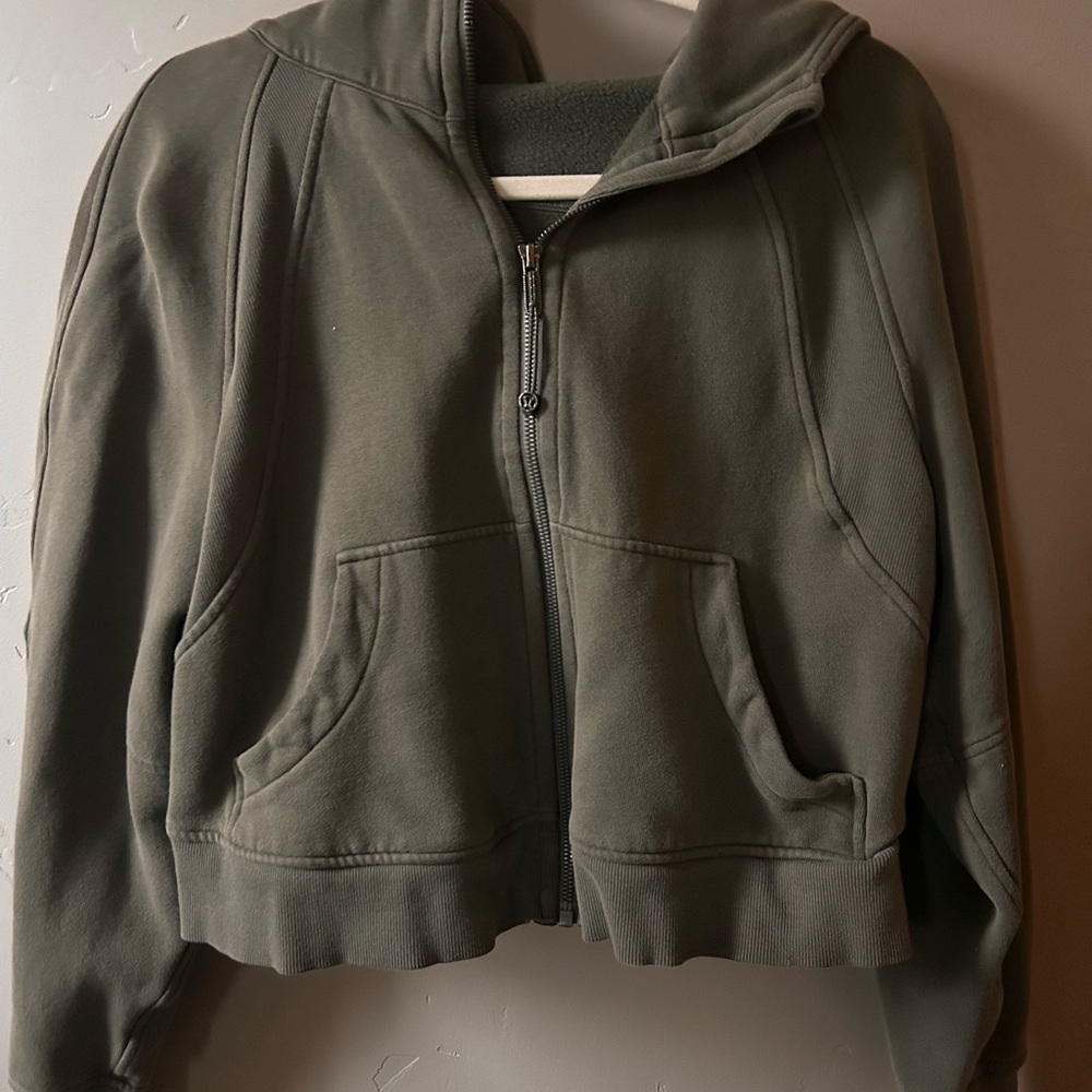 Cropped Scuba Zip-Up Hoodie - Lululemon